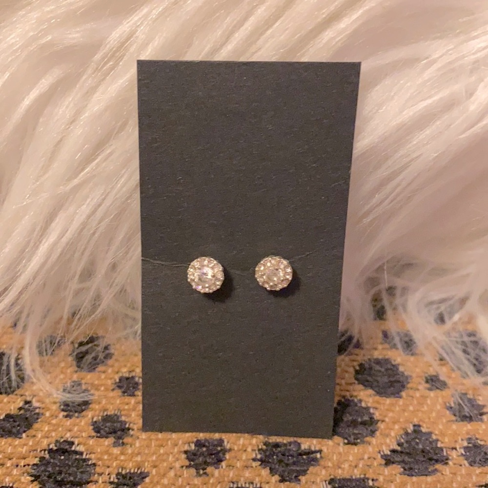 Crystal Stud Earrings